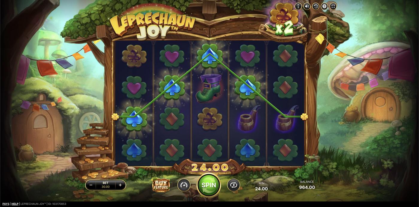 Leprechaun Joy: image of winning