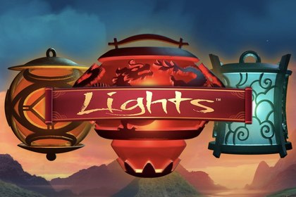 Lights Online Slot Logo