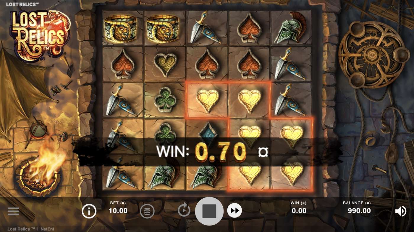 Lost Relics: image of winning