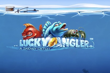 Lucky Angler: A Snowy Catch Online Slot Logo