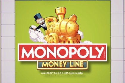 MONOPOLY Money Line Online Slot Logo