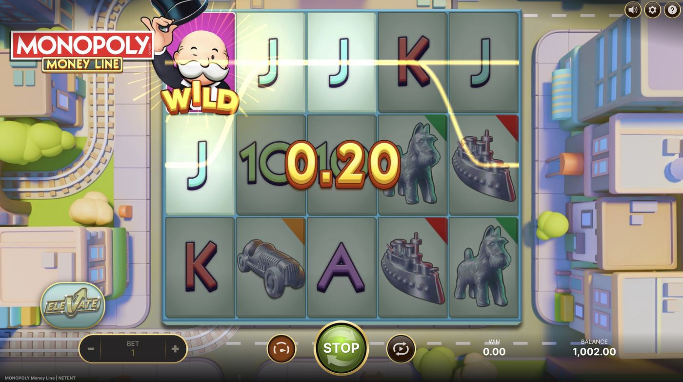 MONOPOLY Money Line: image of winning
