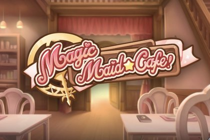 Magic Maid Cafe Online Slot Logo