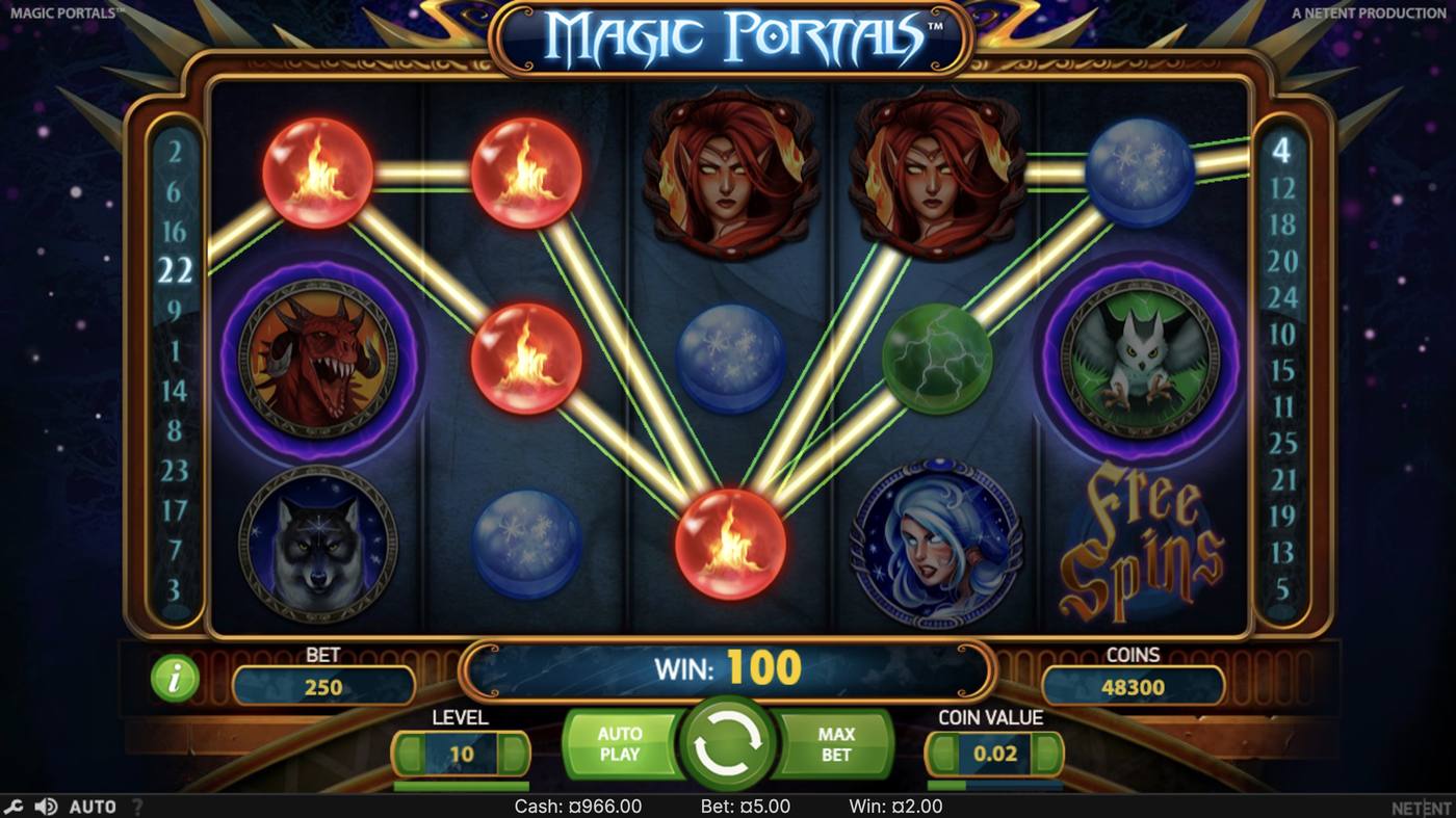 Magic Portals: image of winning