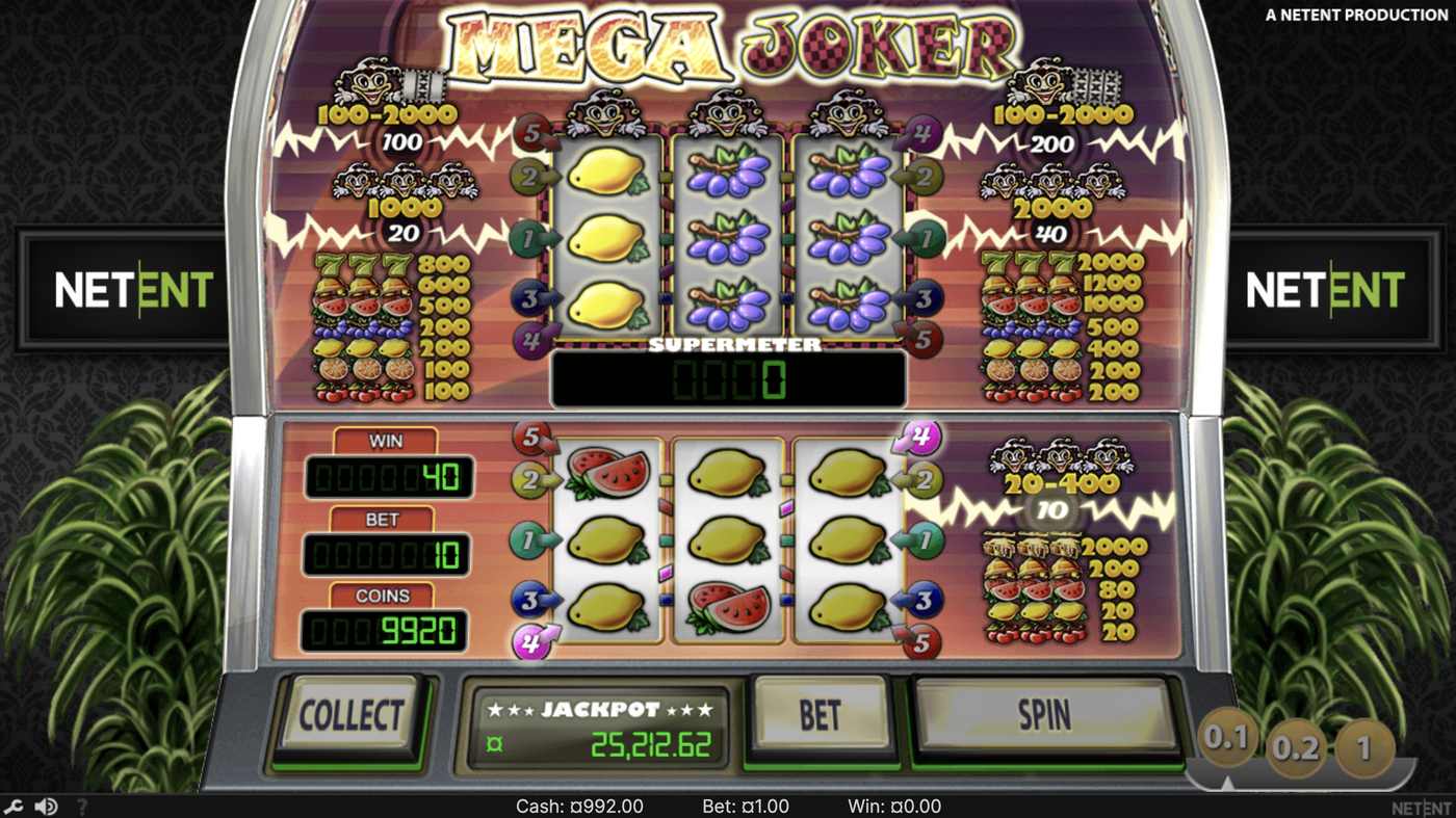 Mega Joker: image of winning