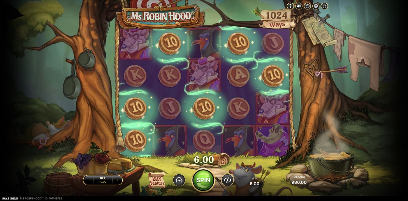 Ms Robin Hood: image of winning