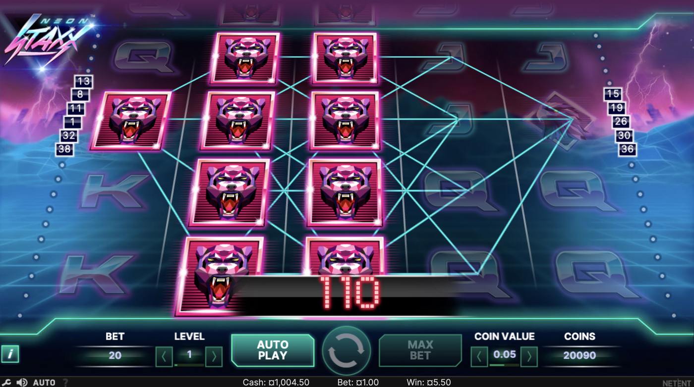 Neon Staxx: image of winning