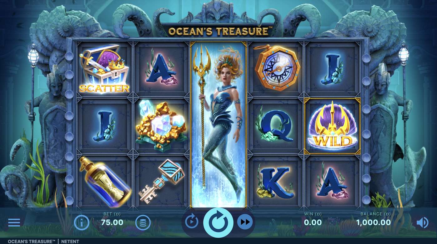 Ocean's Treasure: image of main menu