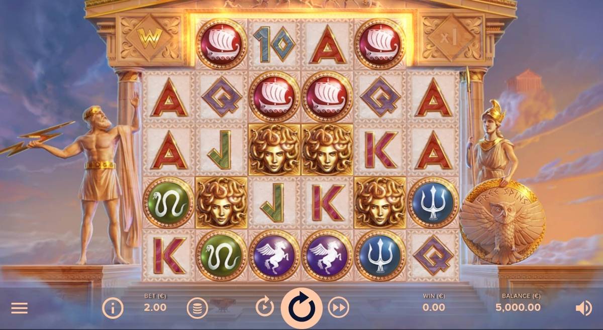 Parthenon: Quest for Immortality: image of main menu