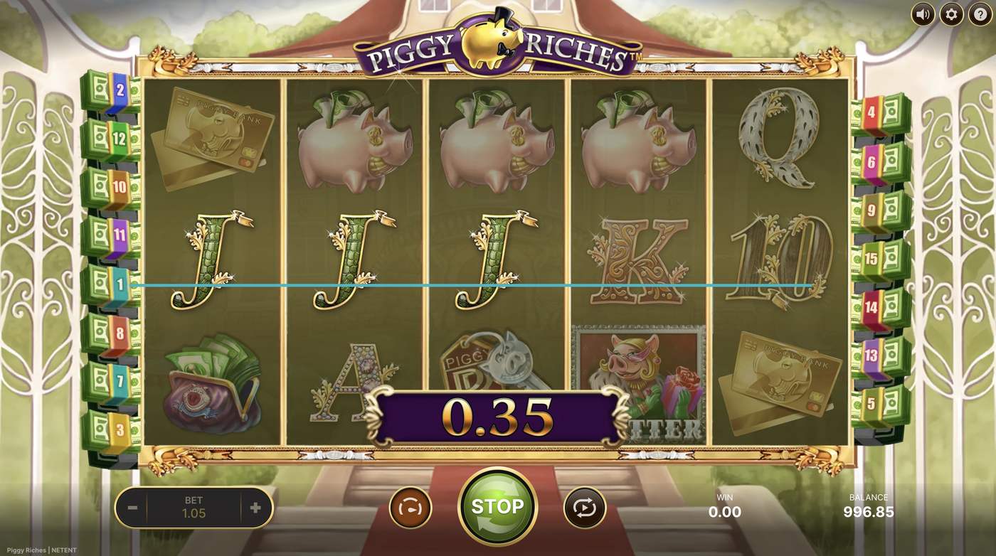 Piggy Riches: image of winning