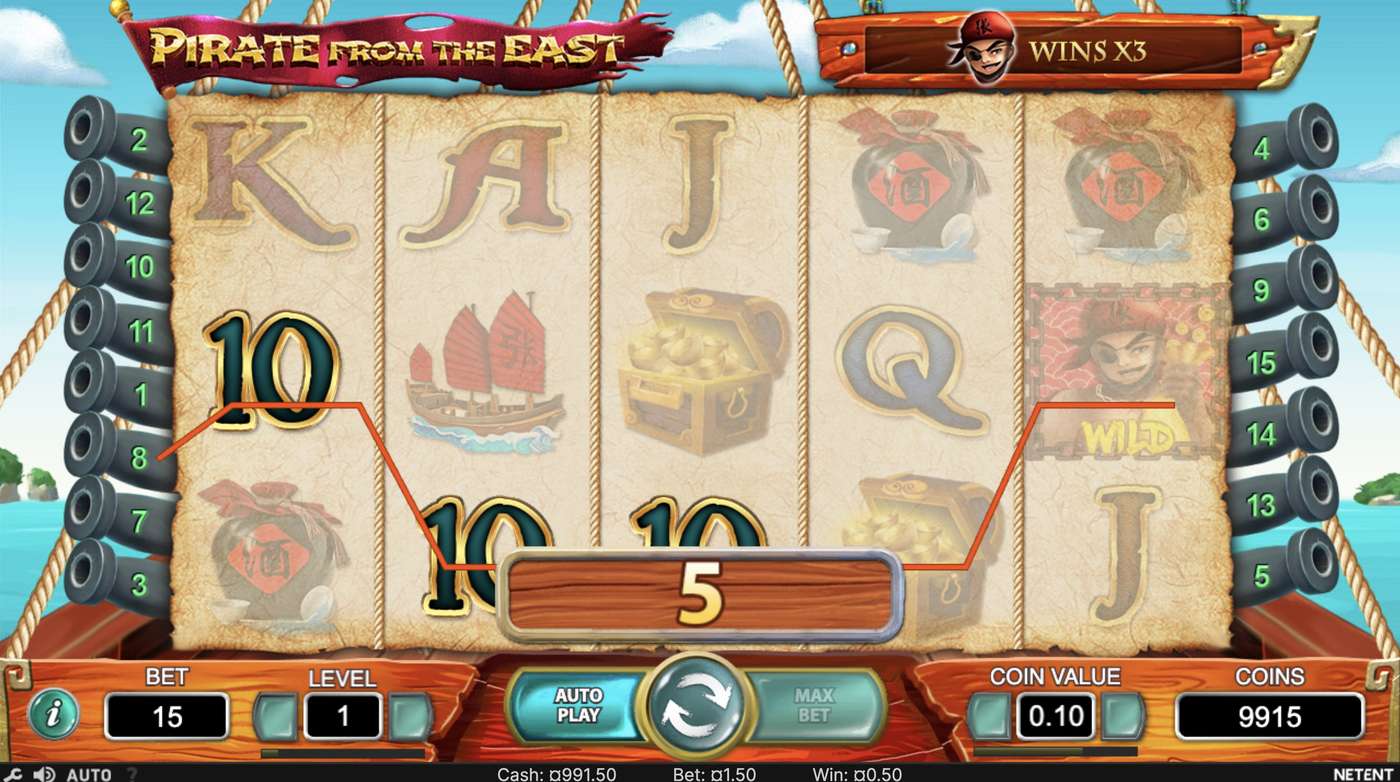 Pirate From The East: image of winning