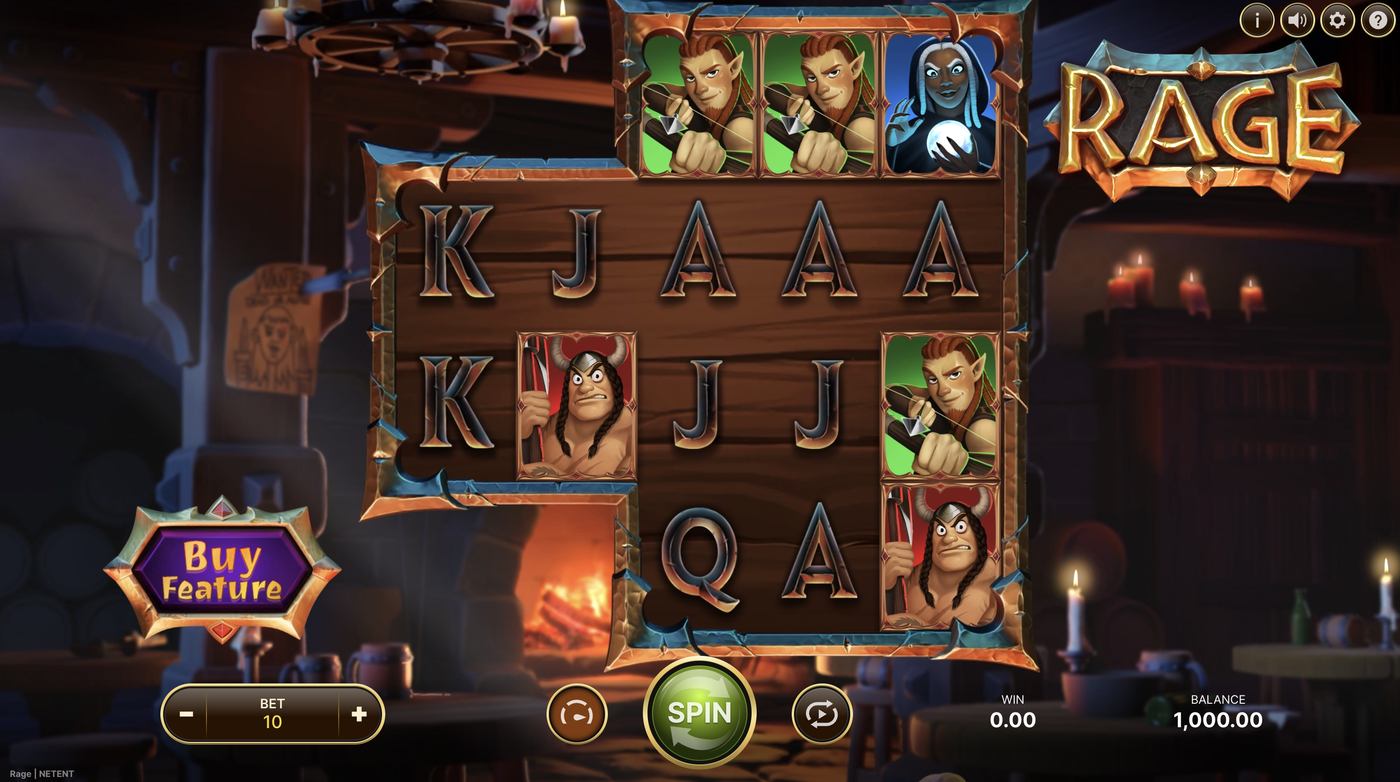 RAGE: image of main menu