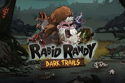 Rabid Randy Dark Trails Online Slot Logo