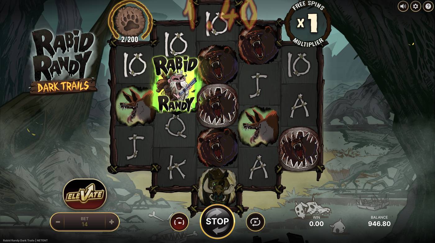Rabid Randy Dark Trails: image of winning
