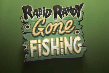 Rabid Randy Gone Fishing Online Slot Logo