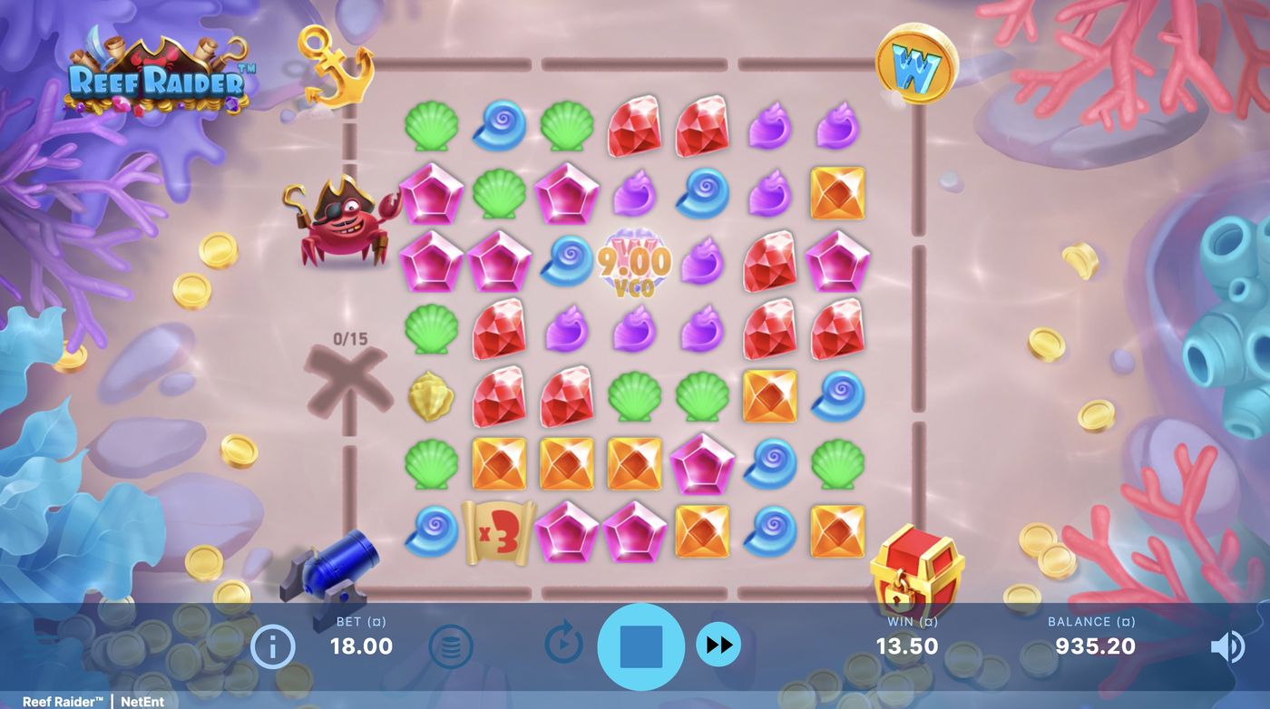 Reef Raider: image of winning