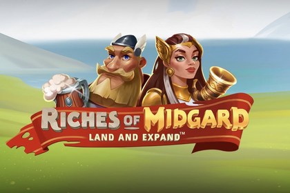 Riches of Midgard: Land and Expand Online Slot Logo