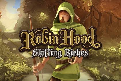 Robin Hood: Shifting Riches Online Slot Logo
