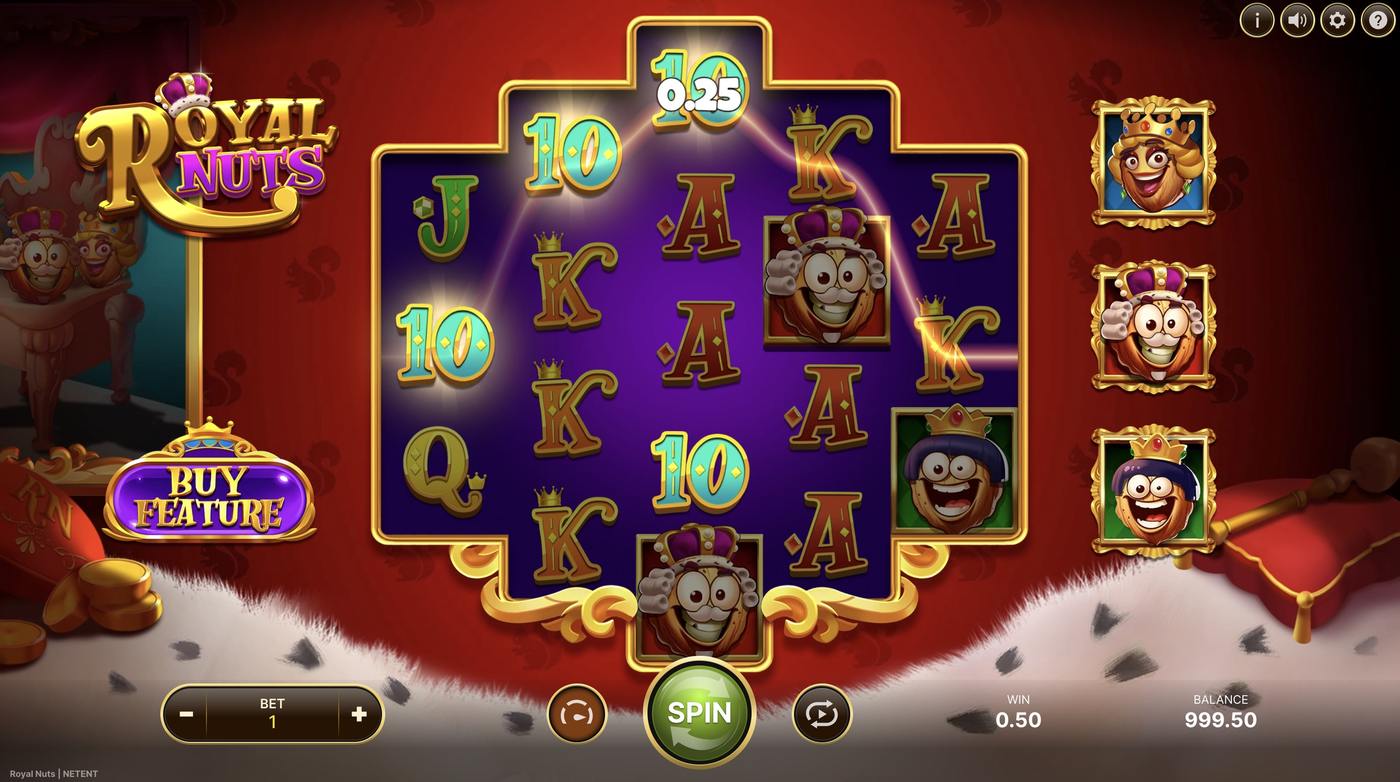 Royal Nuts: image of winning
