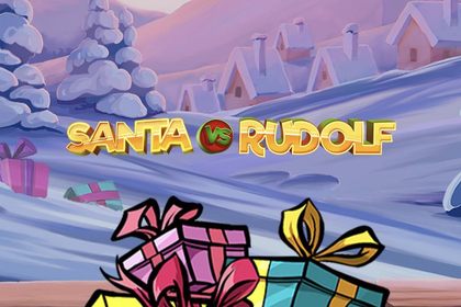 Santa vs Rudolf Online Slot Logo