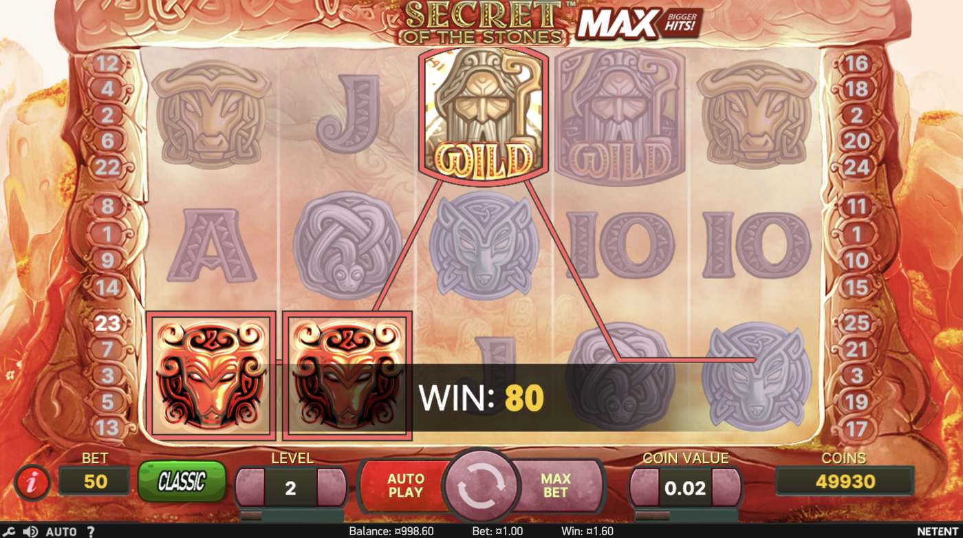 Secret of the Stones MAX: image of winning