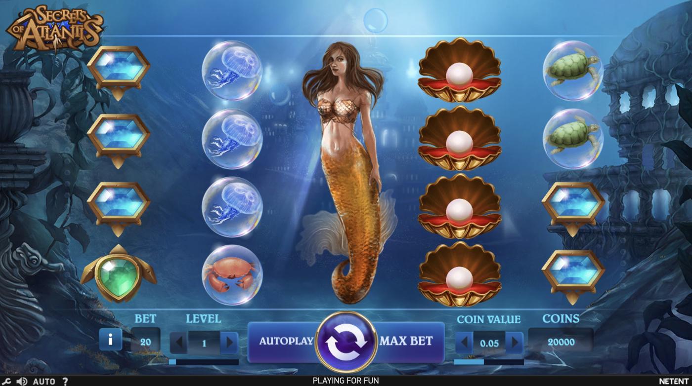 Secrets of Atlantis: image of main menu
