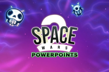 Space Wars 2 Powerpoints Online Slot Logo