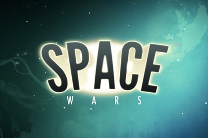 Space Wars Online Slot Logo