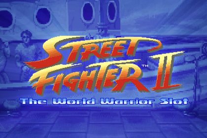 Street Fighter II: The World Warrior Slot is NetEnt Online Slot Logo