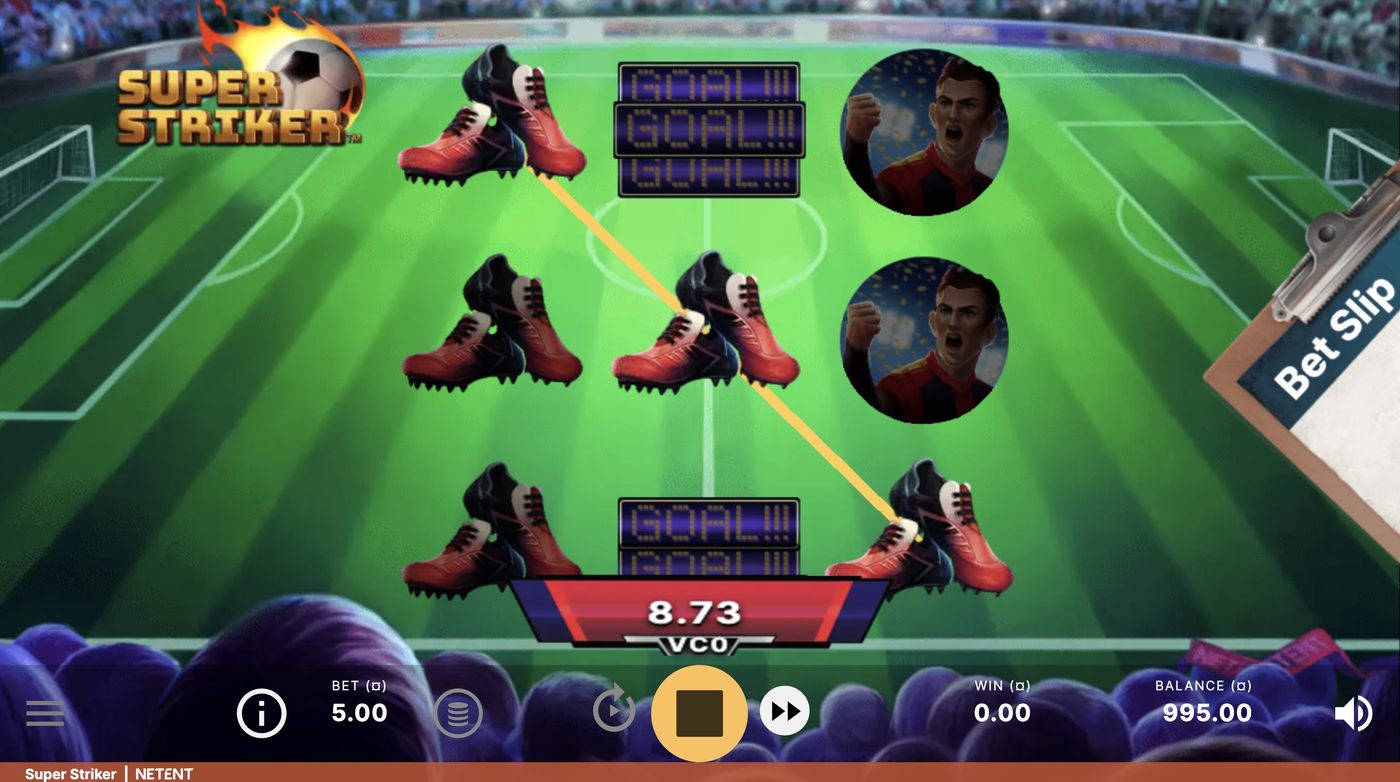 Super Striker: image of winning