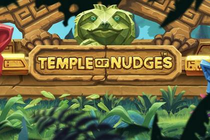 Temple of Nudges Online Slot Logo