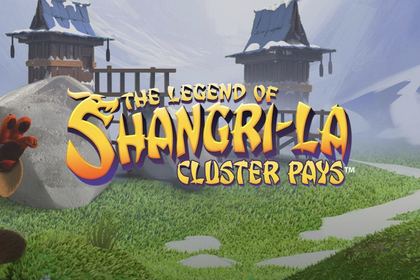 The Legend of Shangri-La: Cluster Pays Online Slot Logo