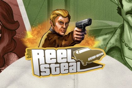 The Reel Steal Online Slot Logo