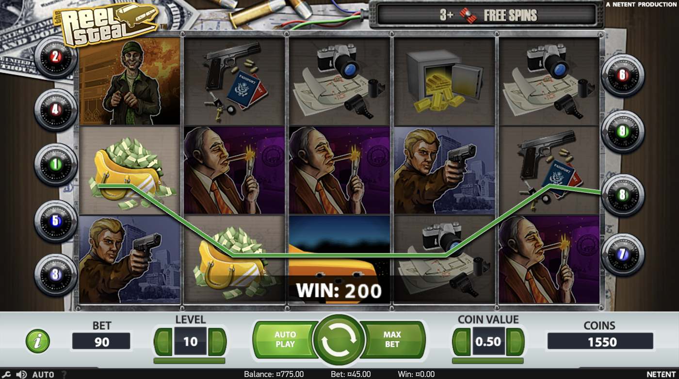 The Reel Steal: image of winning