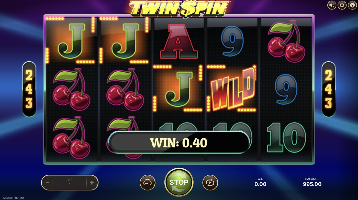 Twin Spin: image of winning