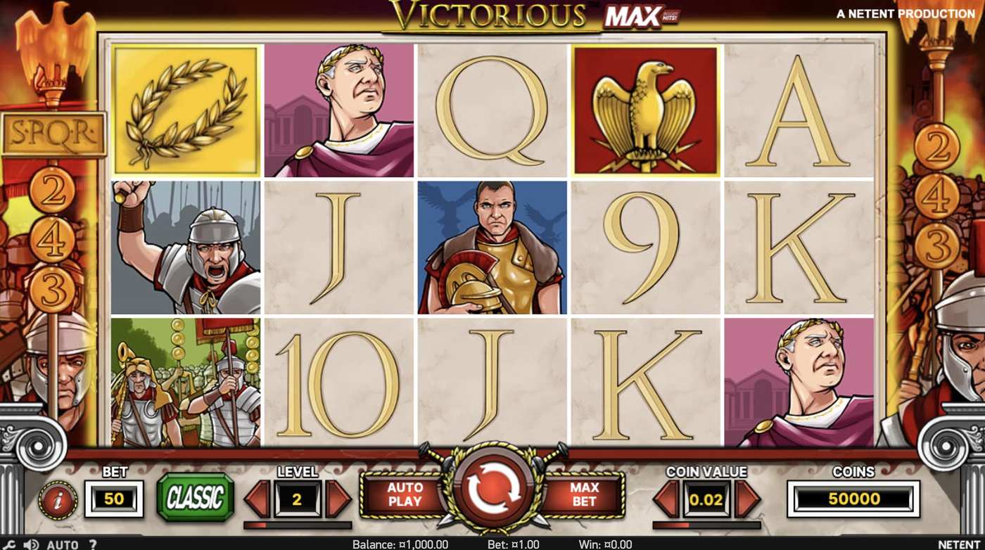 Victorious MAX: image of main menu