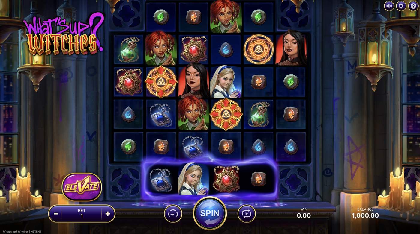 What's Up? Witches: image of main menu