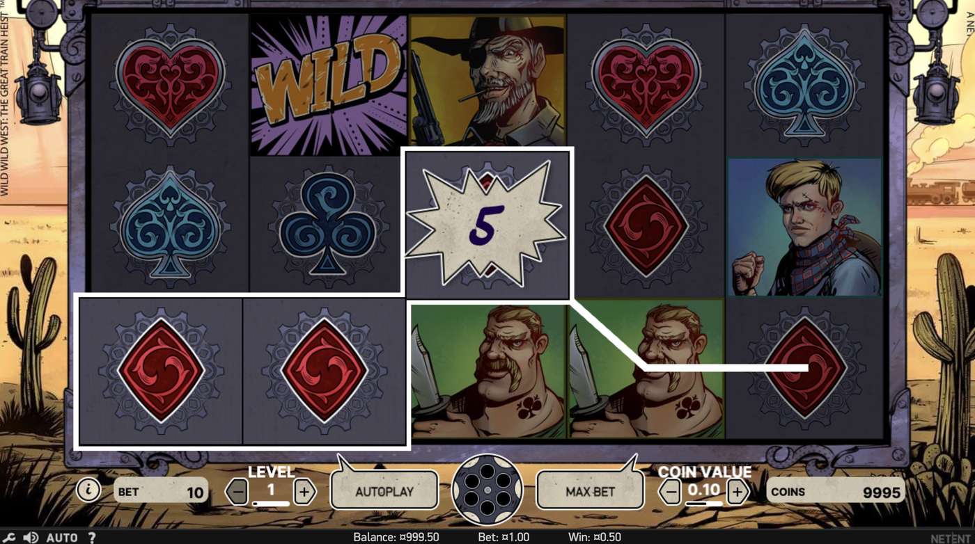 Wild Wild West: The Great Train Heist: image of winning