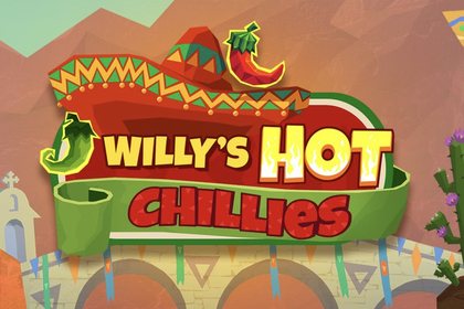 Willy's Hot Chillies Online Slot Logo