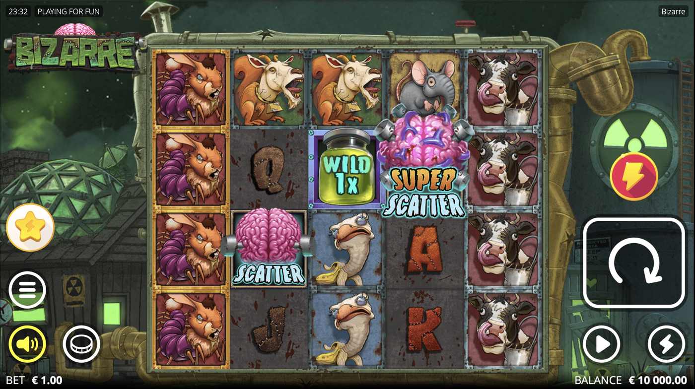 Bizarre: image of main menu