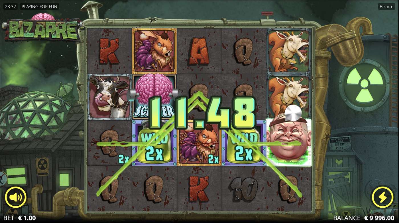 Bizarre: image of winning