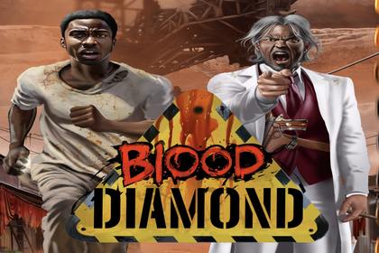 Blood Diamond Online Slot Logo