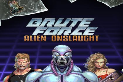 Brute Force: Alien Onslaught Online Slot Logo