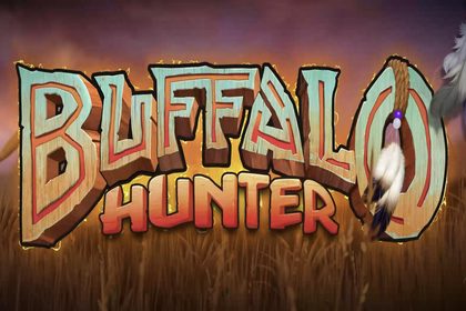 Buffalo Hunter Online Slot Logo