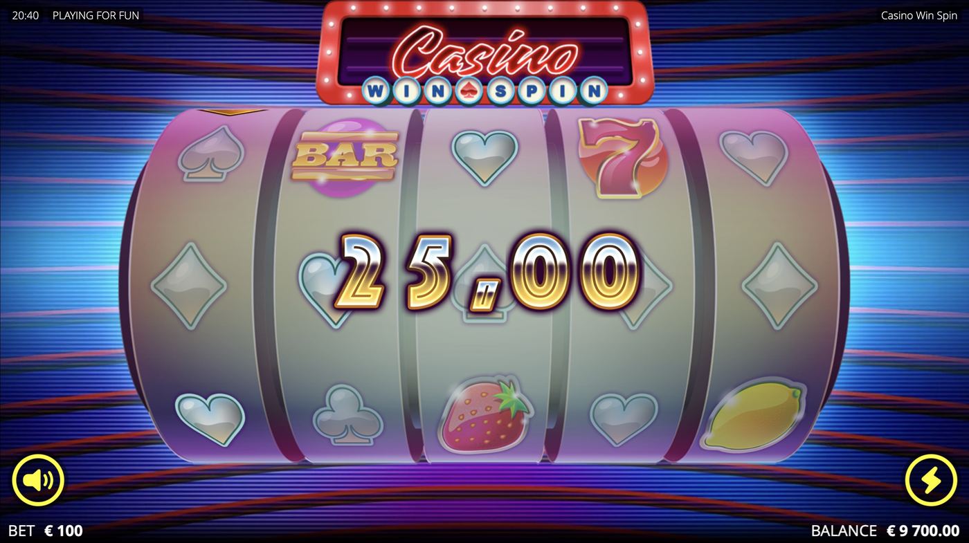 Casino Win Spin: image of winning