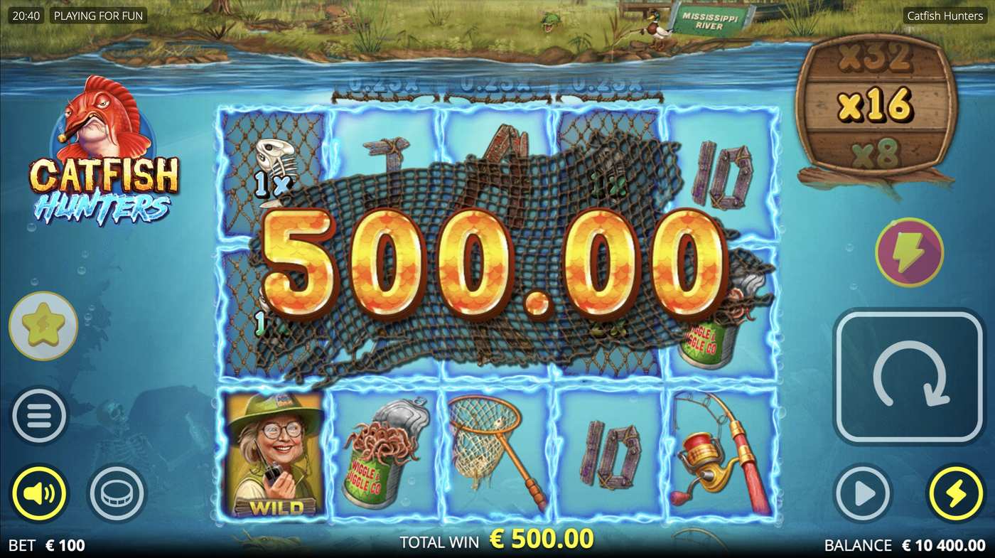 Catfish Hunters: image of winning