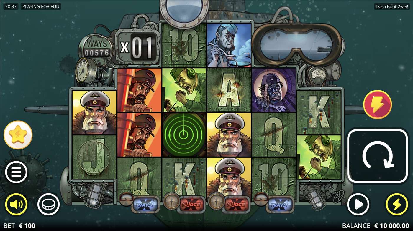 Das xBoot 2wei!: image of main menu