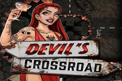 Devil's Crossroad Online Slot Logo