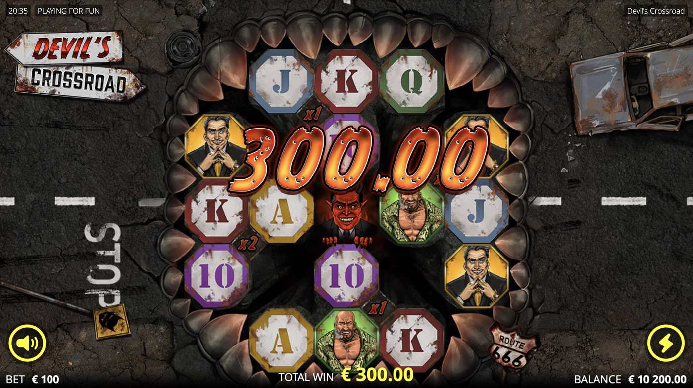 Devil's Crossroad: image of winning
