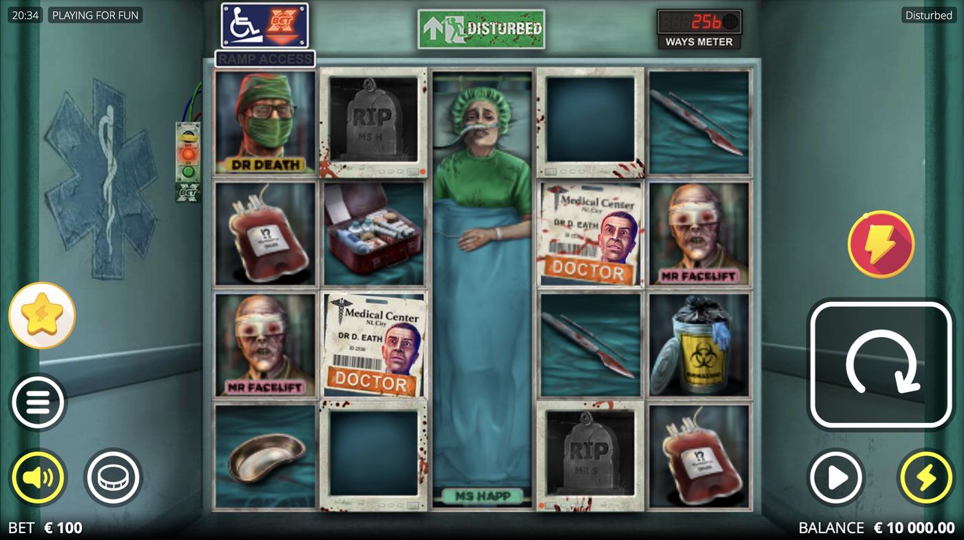 Disturbed: image of main menu